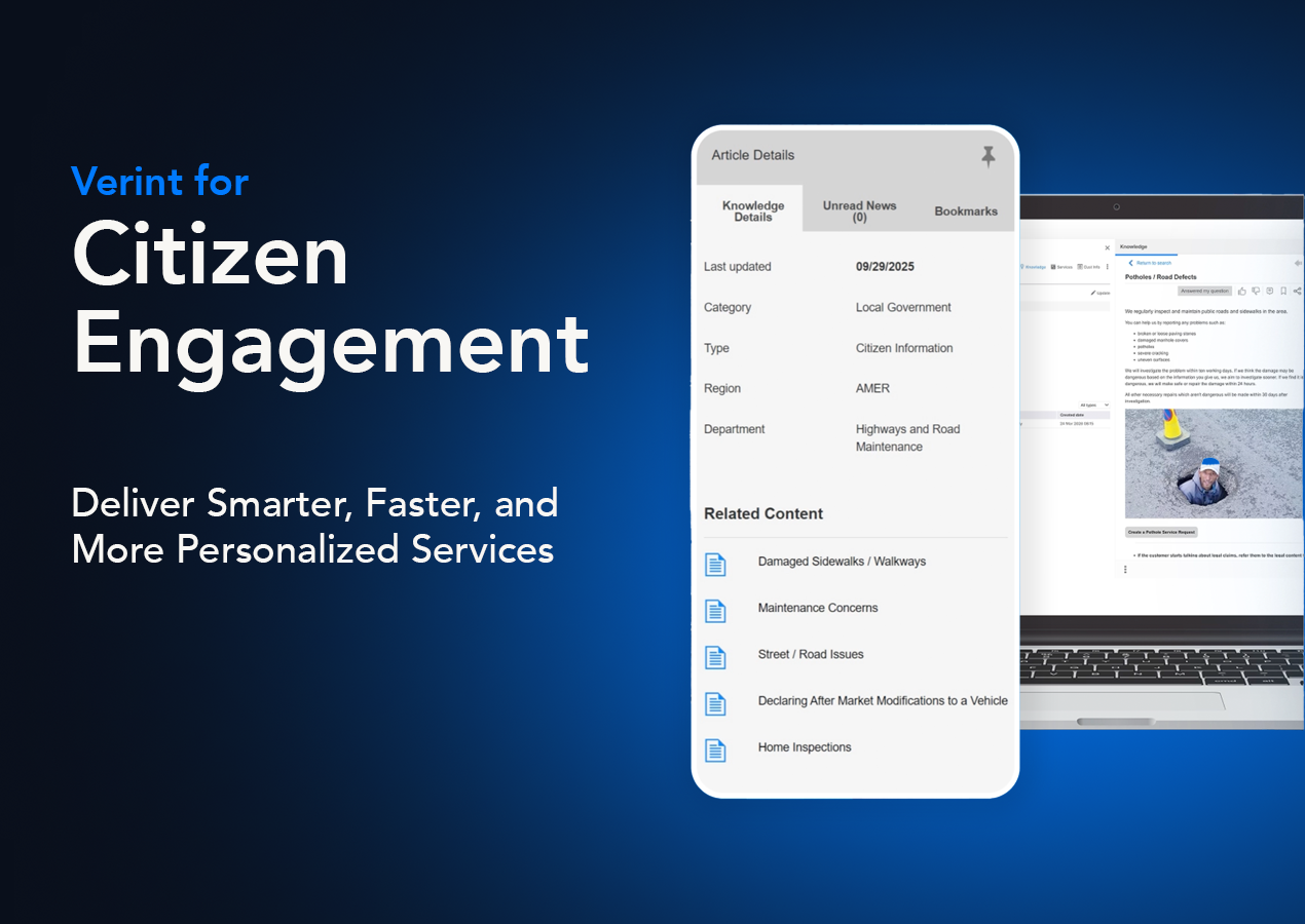 Verint Insight Center | Verint