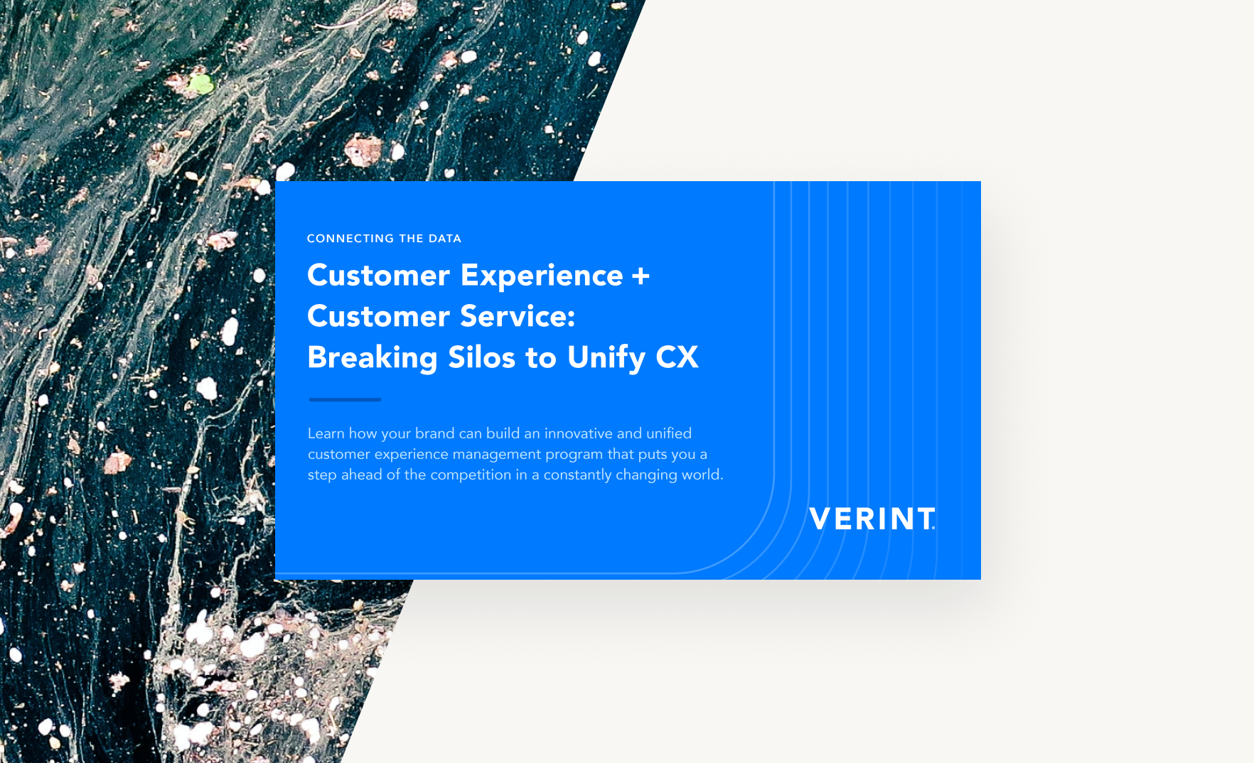 Breaking Silos to Unify CX ebook cover